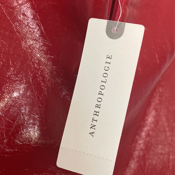 Beautiful Pencil Leather Imitation Skirt, size-XXS,Red, lined - Picture 8 of 10